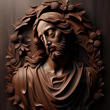 3D model st jesus (STL)